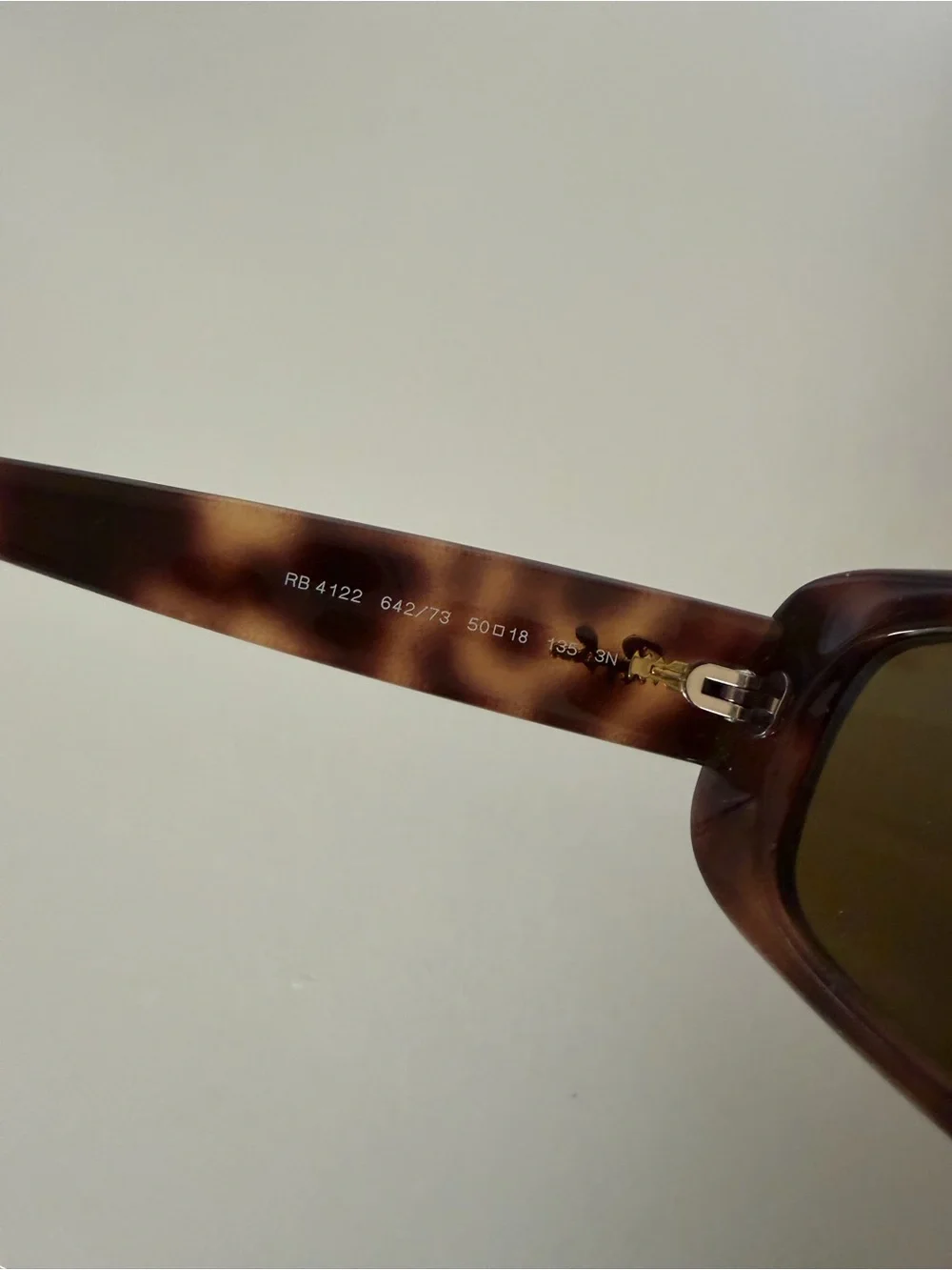 Ray-Ban Women's Tortoiseshell Frame Sunglasses with Brown Lenses